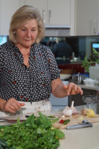 Margie Cooking with Herbs